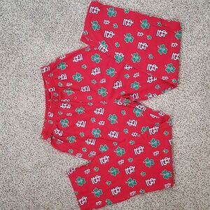 Mens Small Rarely worn St. Louis Cardinals St. Patricks day PJ pants